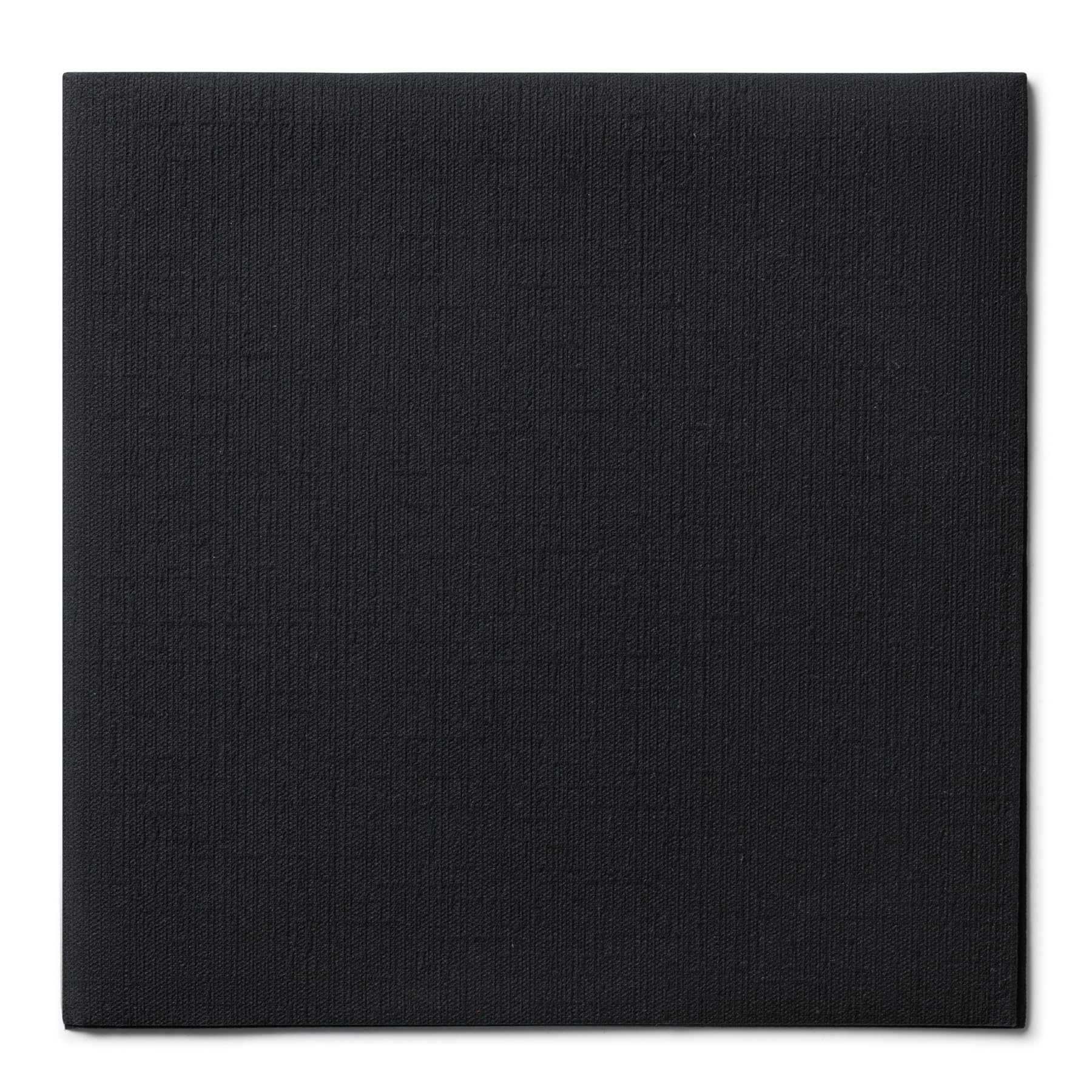 Black Colored Linen-Like Dinner Paper Napkins, Airlaid Texured Napkin For Special Occasions, 45 Pack - Image 3