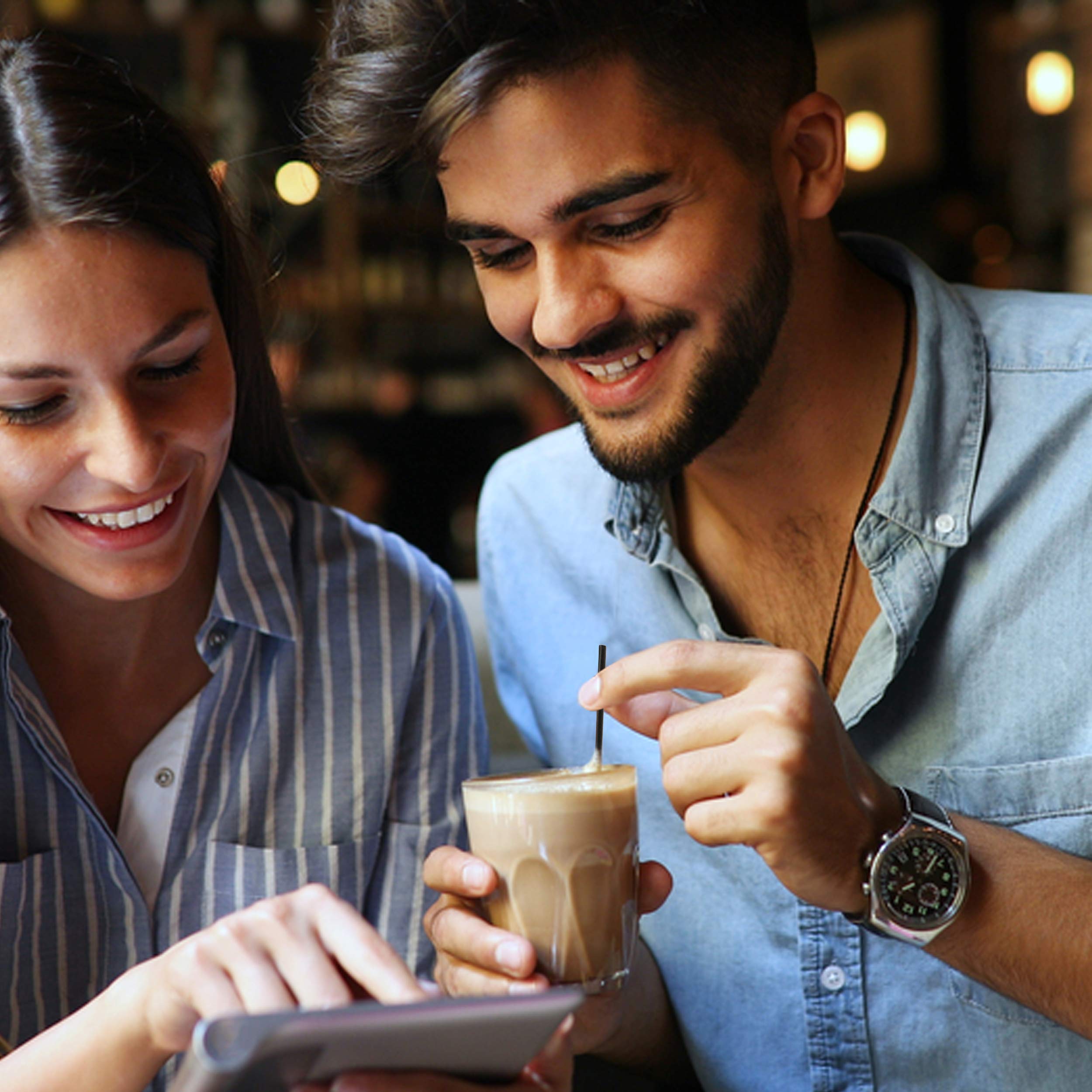 Coffee Stirrers Sticks, Disposable Plastic Drink Stirrer Sticks, 1000 Stirrers, Use It As A Coffee Straws Or A Cocktail Mixers (Black, 5-Inch (Pack of 1) - Image 3