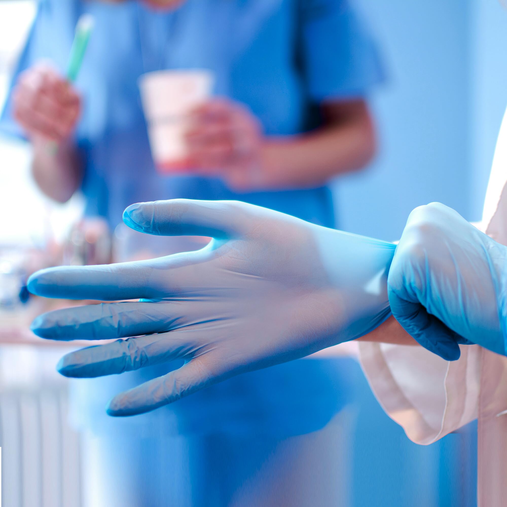 ESKAY PRODUCTS Nitrile Exam Disposable Gloves, Powder Free and Latex Free, Multi Use Gloves, Food Service Use - Image 6