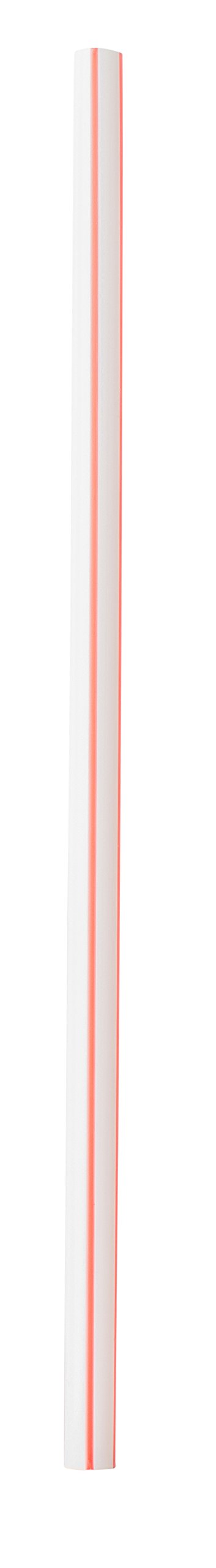 Plastic Giant (Jumbo) Straws Individually Wrapped 8 1/4" Long, (Red-White Striped, 300 Box) - Image 4