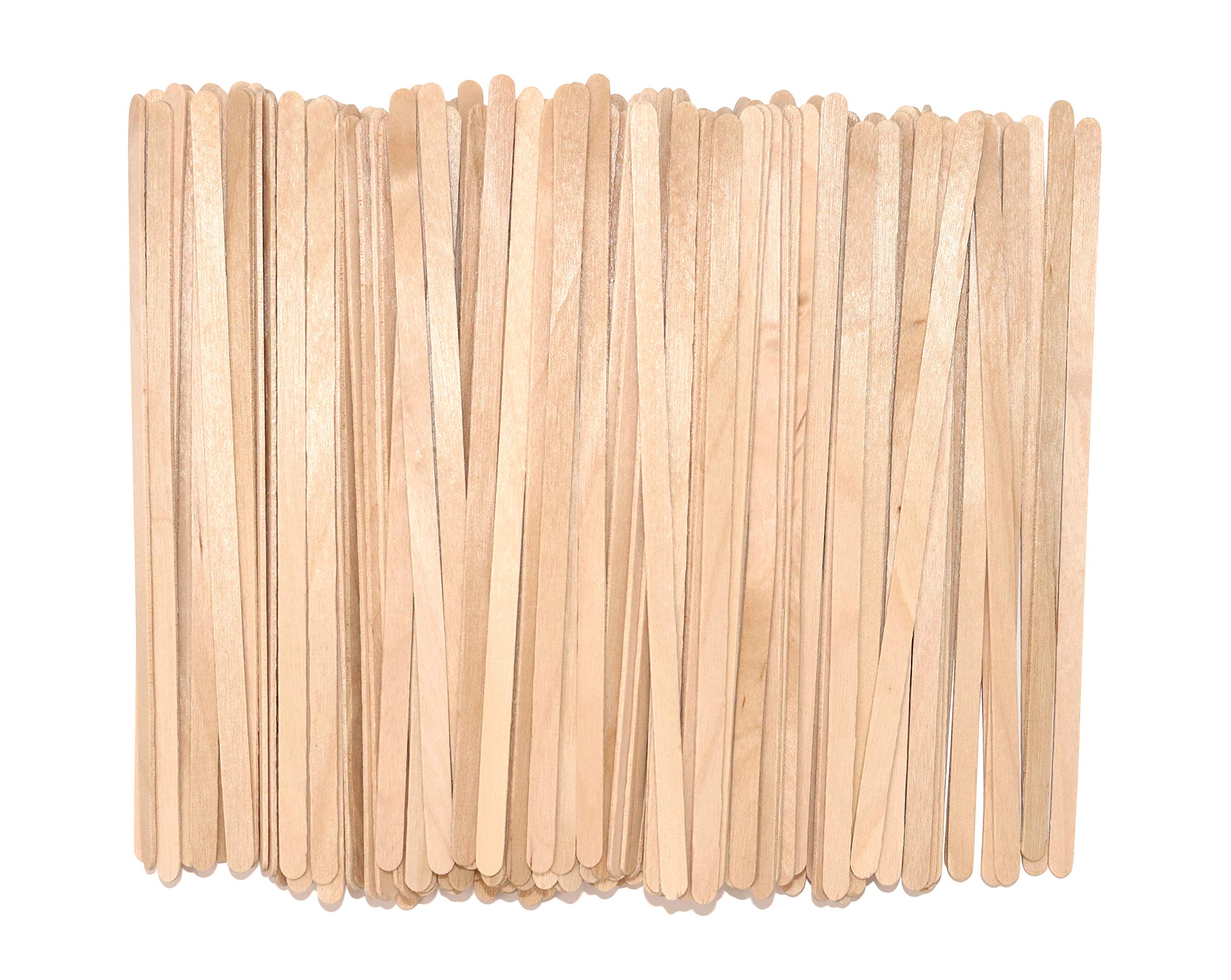 Wood Coffee Stirrers Stir Sticks - 1,000 Biodegradable Disposable Wooden Beverage Mixer with Round Ends, Made with Natural Birch Wood, Eco-Friendly BPA Free Swizzle Drinks Sticks (5.5 Inch) - Image 5